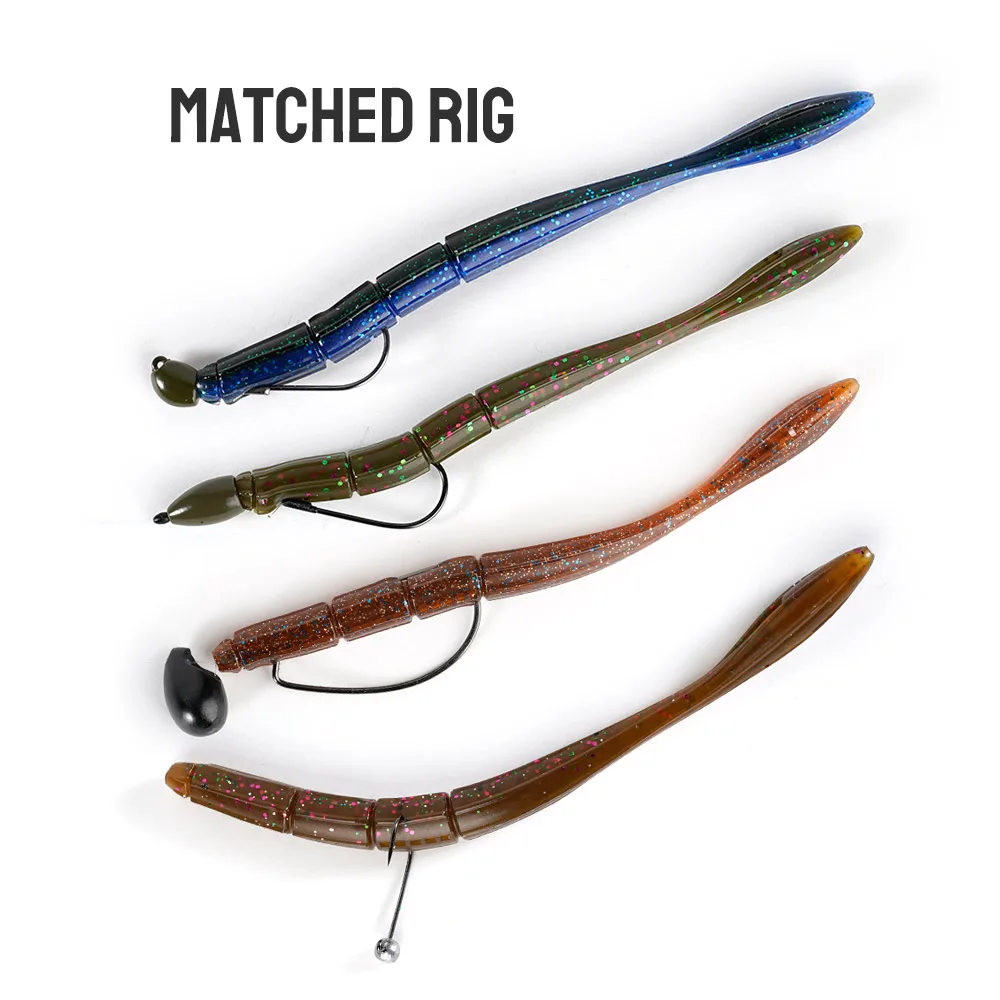 Señuelos de vinilo Swimbait DYY – Cebo artificial para pesca - imagen 5