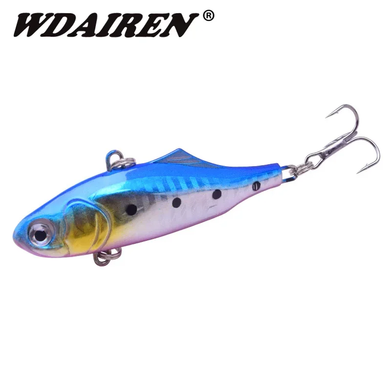 Señuelo Crankbait VIB hundimiento rápido con anzuelos triples - imagen 2