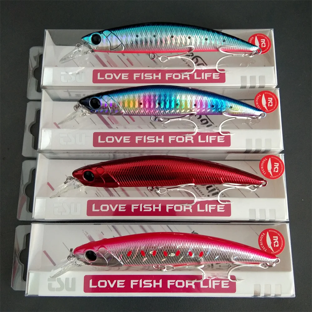TSURINOYA 110S Minnow hundido 110mm 22g – Señuelo DW77 para mar y trucha - imagen 3