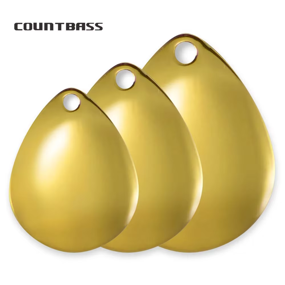 Countbass Colorado Blade – Acabado oro para spinnerbait - imagen 4