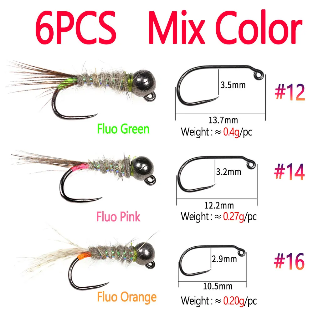 6PCS FL Mix