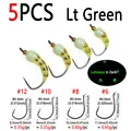 5pcs Lt Green