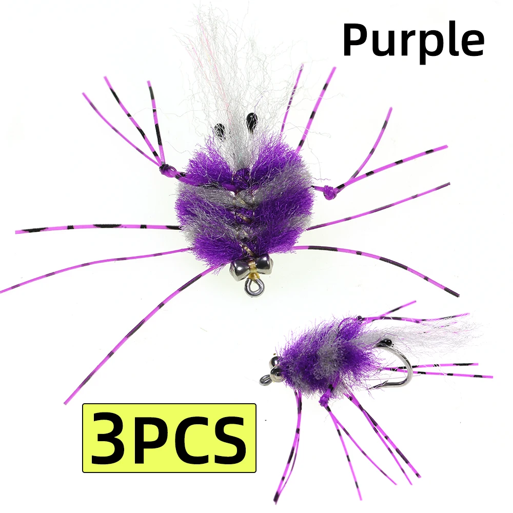 3PCS Purple