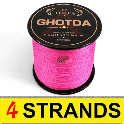 4 Strands Pink