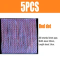5PCS red dots