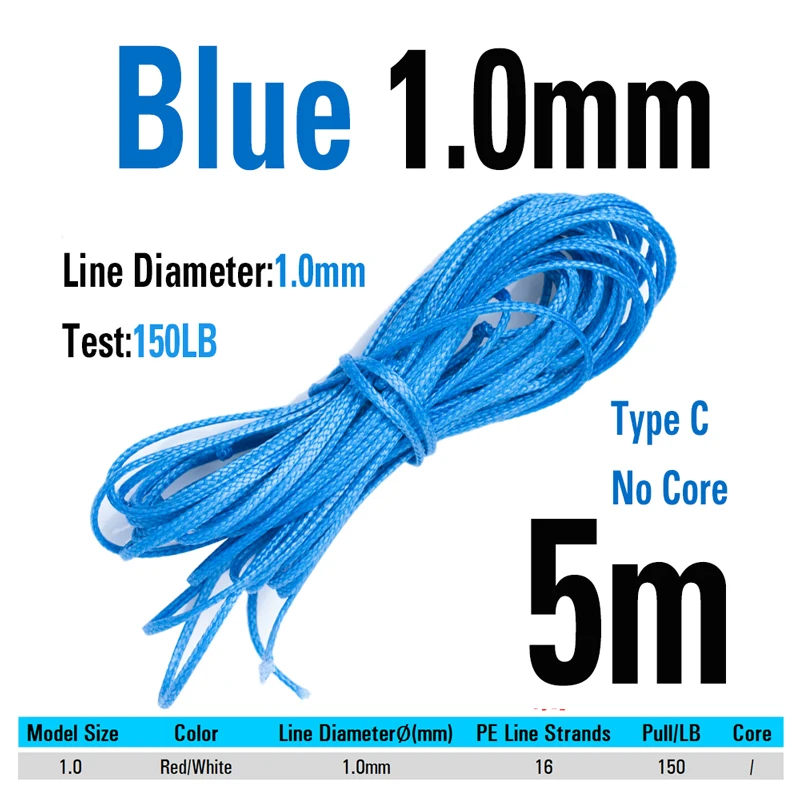 Blue 5m 1.0mm C