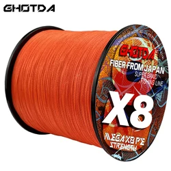 Línea trenzada Super X-wire X8 – Multfilamento lubina