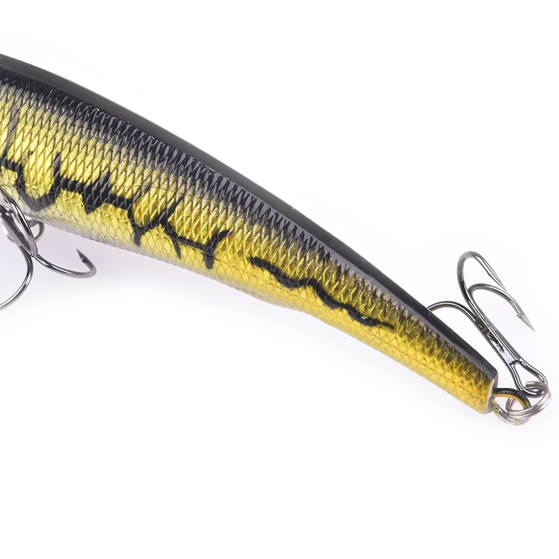 Señuelo de Pesca de pececillo grande, aparejos Wobblers de curricán, 16cm, 28g, cebo duro Artificial, Lucio, carpa, Crankbaits flotantes, 1 ud. - imagen 4