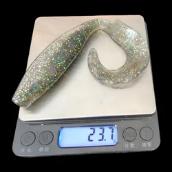 Swolfy 4 Uds 160mm 23g Señuelos blandos de calidad Shad Pesca Pesca Señuelos blandos cebo de silicona Wobblers Leurre Souple