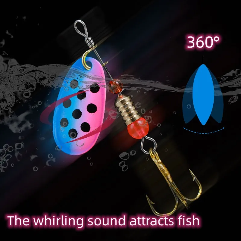 Cucharas metálicas y spinners para pesca de lucio - imagen 5