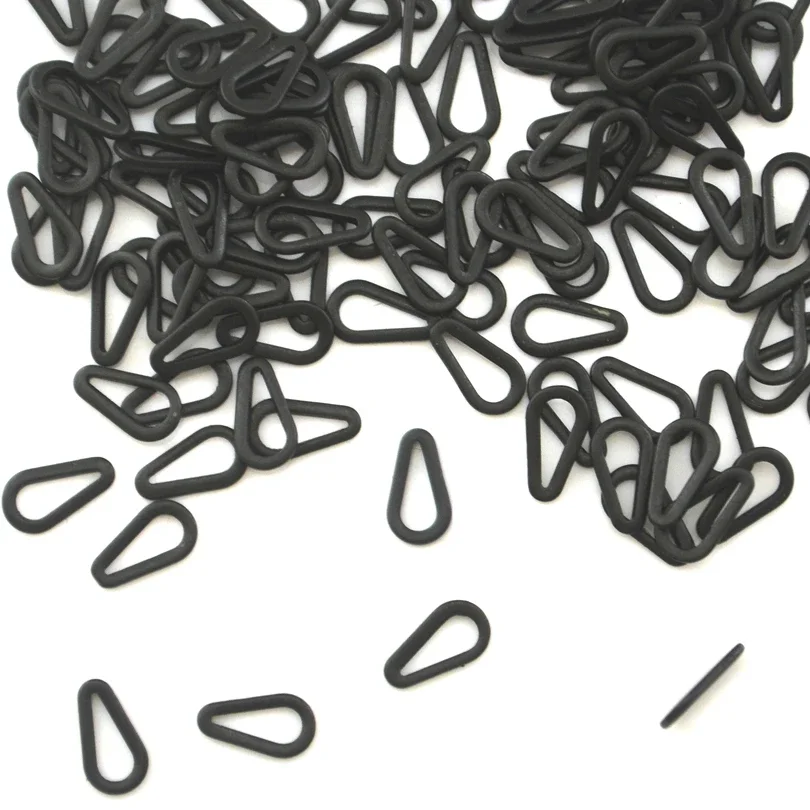 MNFT-aparejos de pesca de carpa de cambio rápido, 25 piezas, aleación de cobre, giratorio negro mate, accesorios de aparejos de pesca - imagen 2