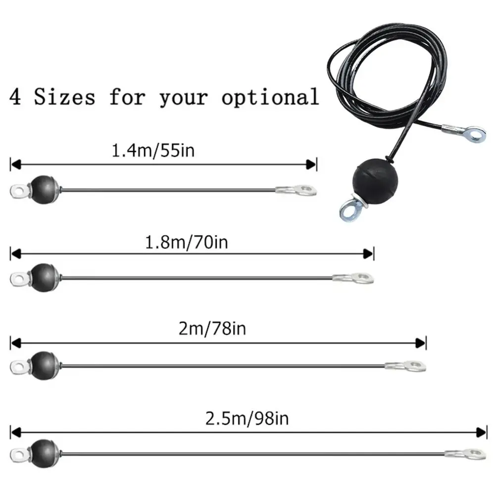 Cable de repuesto ajustable para máquina de fitness de polea de acero resistente - imagen 3