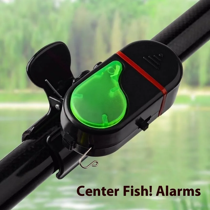 Alarma de pesca con caña de mar, caña de pescar impermeable con caña de lanzamiento, campana electrónica de pesca con caña de mar, alta sensibilidad, automática - imagen 2