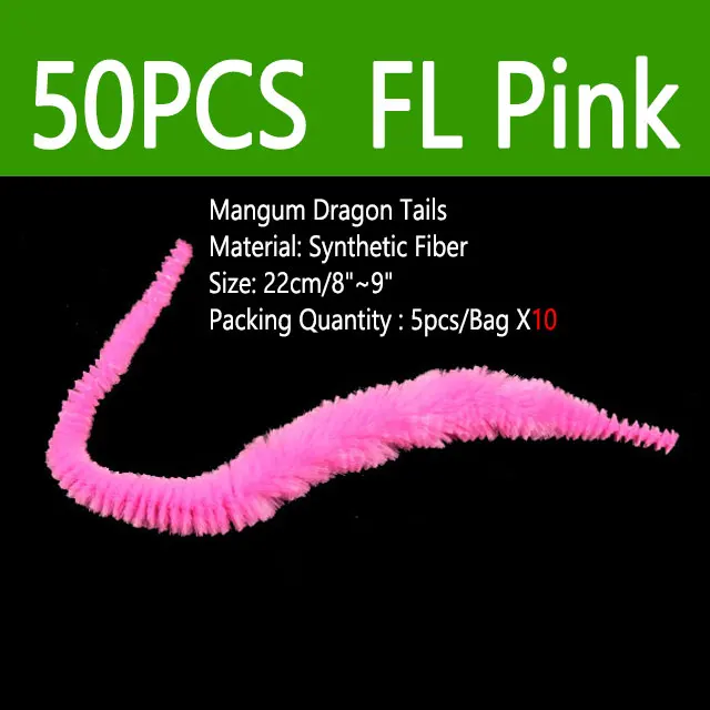 22CM 50pcs FL Pink
