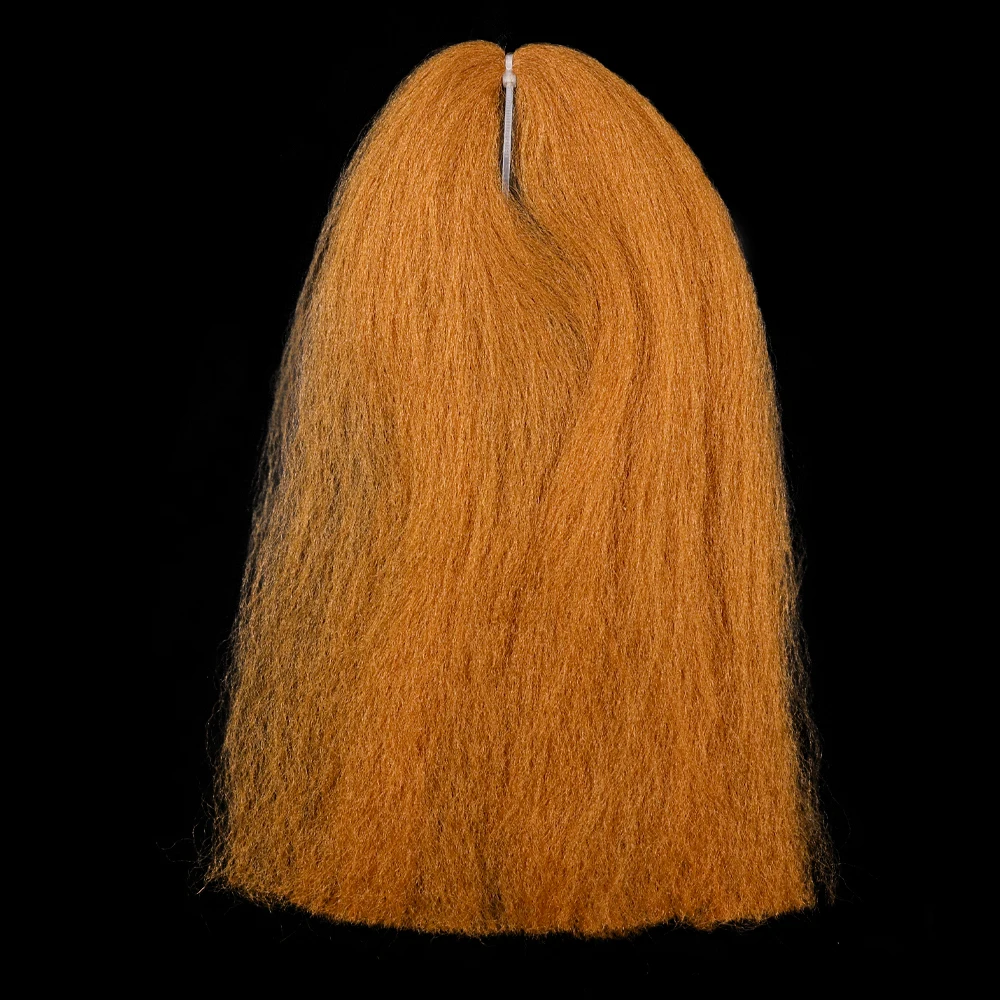 Bimoo-serpentina de pez Minnow, materiales de atado de moscas, cebo de mosca, fibra de pelo largo, fibra sedosa ligera y esponjosa, 50cm de largo, 1 paquete - imagen 5