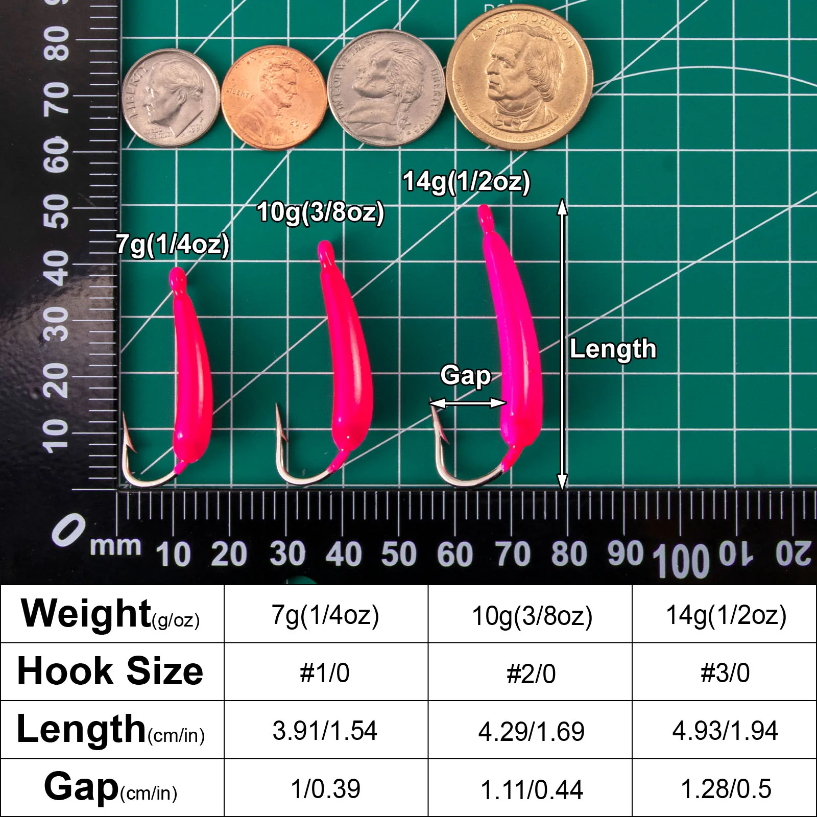 Plantillas de Pompano para pesca de Surf, cabezales de plátano, plantilla de pie para agua salada, fundición de playa, Halibut Striper Redfish, 10/20 piezas - imagen 2
