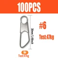 100pcs Size 6