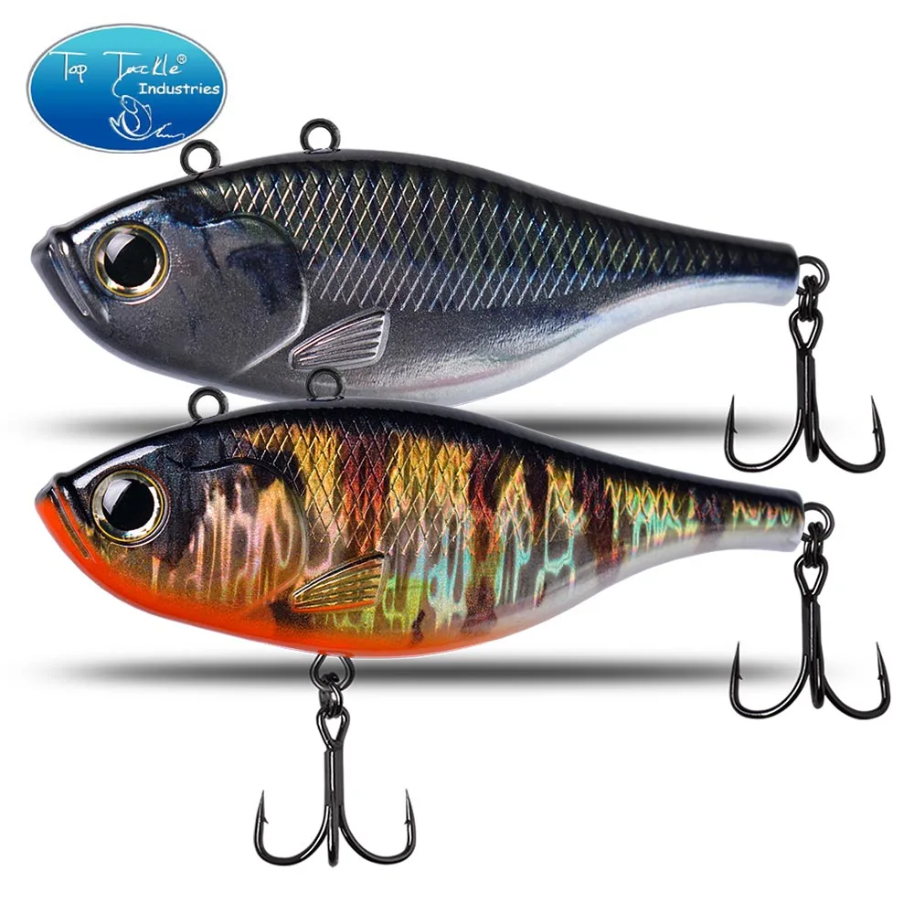 Señuelo Cf 120mm 55g plástico ABS gran fregadero rápido VIB Jerk Bait 2 anillos de conexión señuelo de pesca - imagen 3