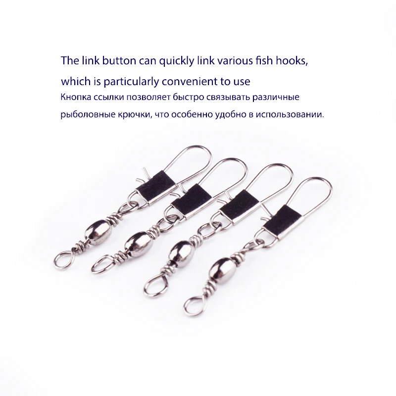 Giratorios de pesca Interlock – Conectores para línea principal