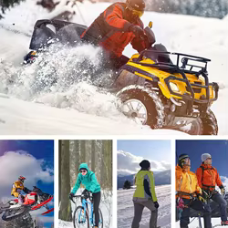 Gorros con puños Multicolor cálidos de invierno para hombre y mujer, gorro holgado de esquí, gorros de lana, gorros para senderismo