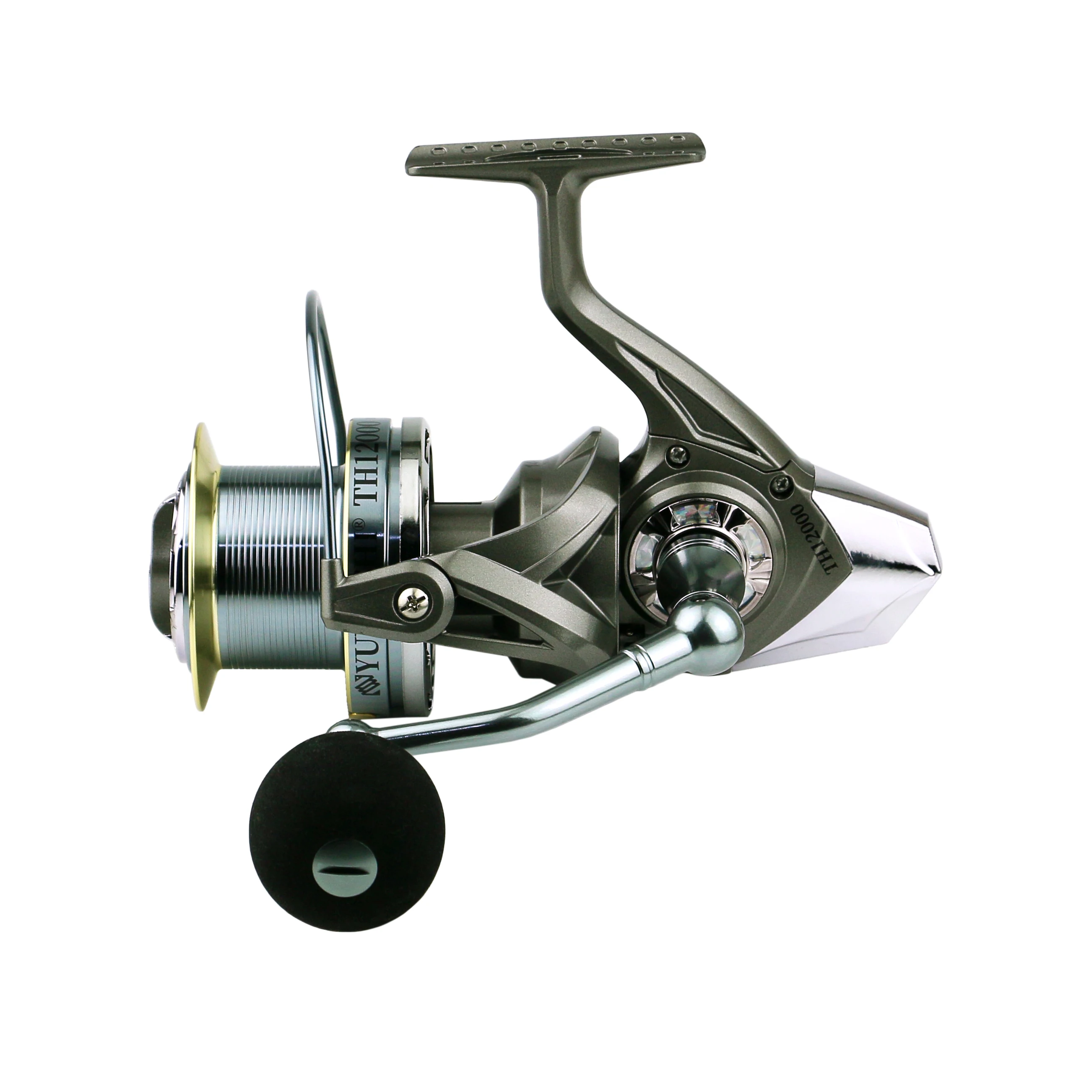 Rueda giratoria larga ultraligera 15BB con rodamientos de acero inoxidable para carrete de pesca giratorio 8000-12000 carrete de pesca fuerte de 25KG - imagen 5