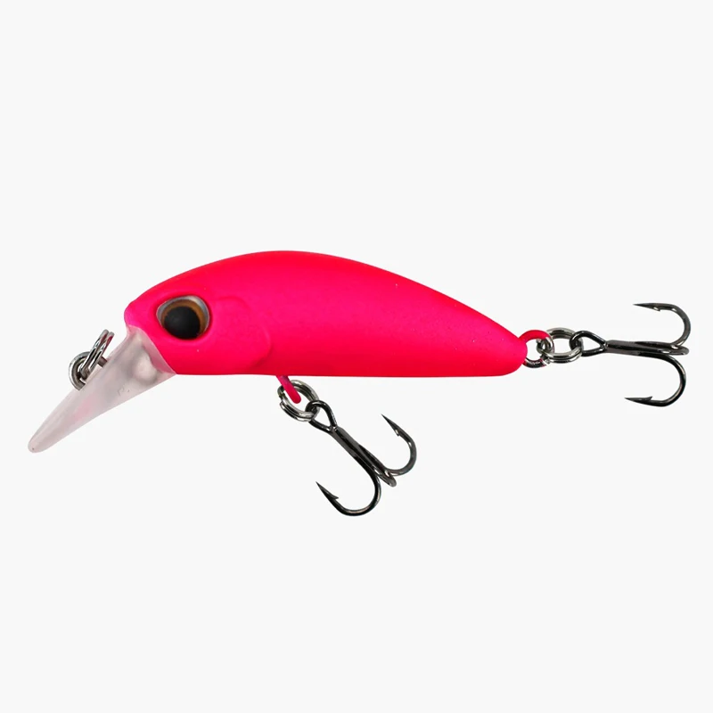 Minnow Crankbait flotante 2,6g 45mm cebo de pesca para lubina trucha luccio cebo Artificial de plástico señuelo Wobbler - imagen 4