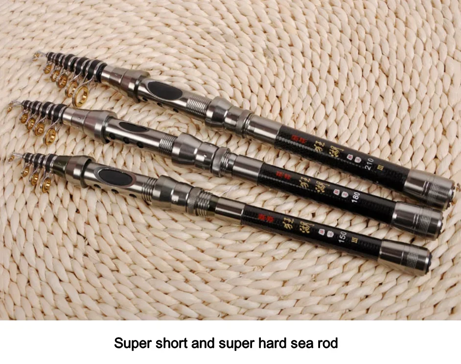 Cañas súper versátiles para aventuras de pesca