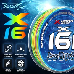 pesca pesca accesorios accesorios de pesca hilo trenzado pesca hilo Línea de Pesca trenzada XULTRA 16, línea de Pesca multifilamento de PE súper fuerte de 300M/1000M para carpa, lubina, Pesca de agua dulce y salada