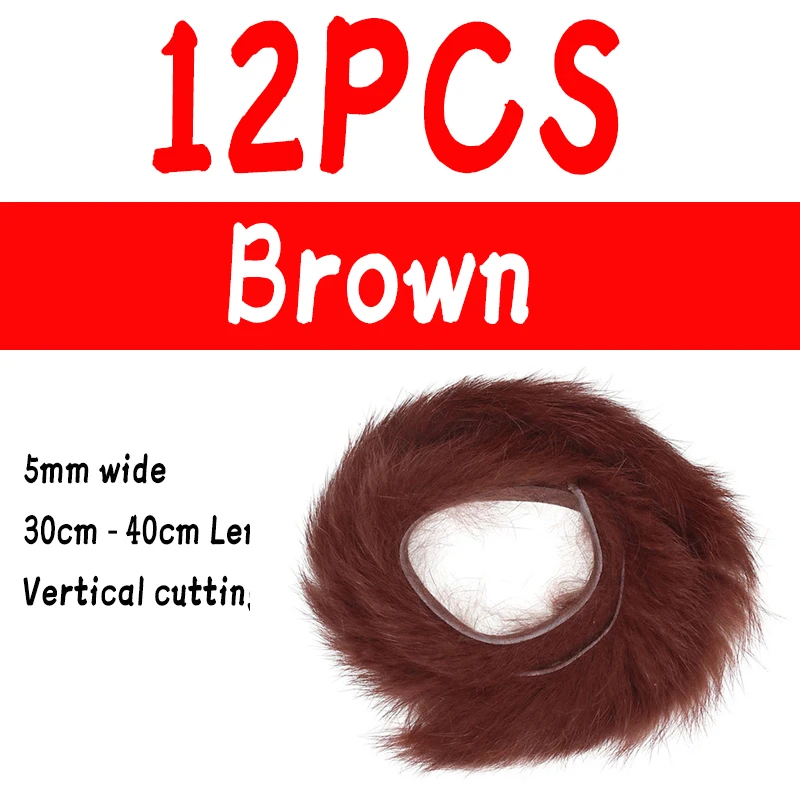 12 PCS Brown