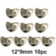 12mm 9mm 10pc bronze