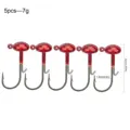 5pcs 7g red