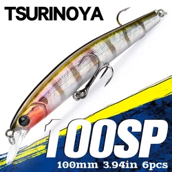 Señuelo Minnow Tsurinoya DW70 – Jerkbait 100mm 9,5g para lubina