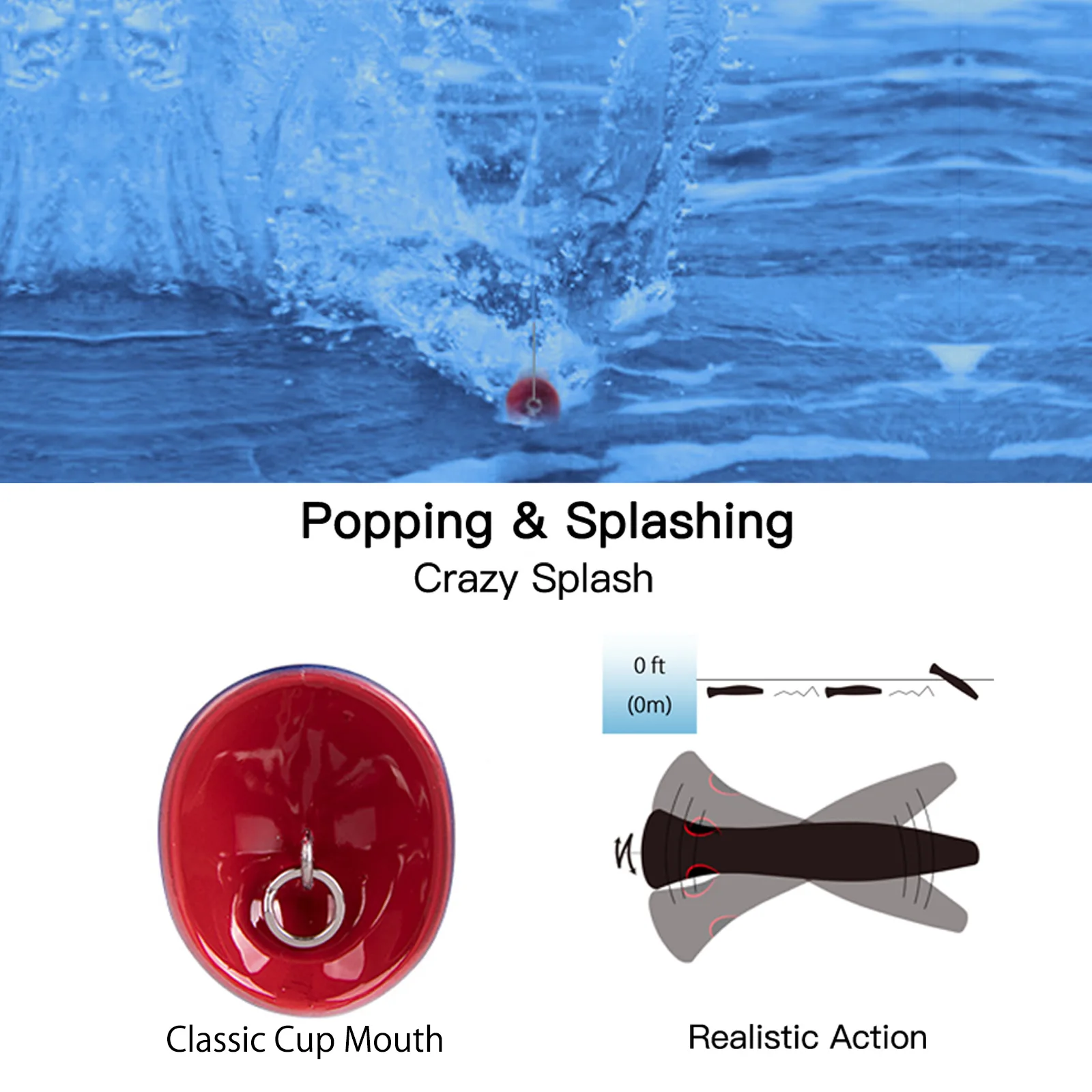 Popper de Surfcasting para gran juego – Atún, tiburón y dorado - imagen 5