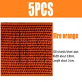 5PCS fire orange