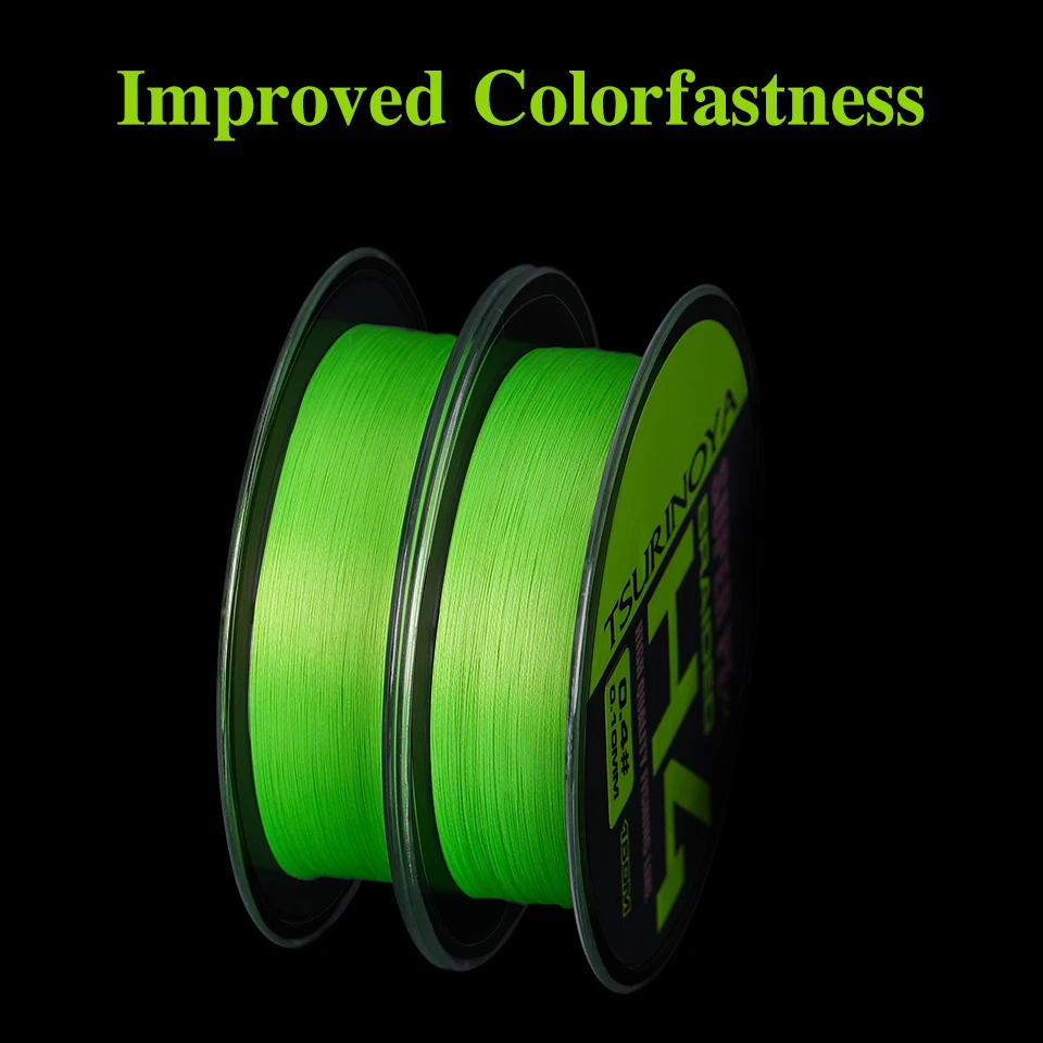 TSURINOYA-sedal de pesca de 4 hilos, 150m, 4 hebras, H4, 4lb, 6lb, 8lb, cebo finura, trucha, Ajing, multifilamento - imagen 4