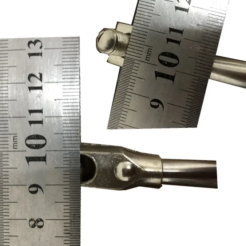 Red de inmersión de acero inoxidable triangular hueco de diámetro del anillo 40cm- 60cm para red de aterrizaje de cabeza accesorios de red plegable al aire libre - imagen 4