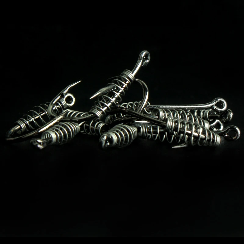 Anzuelos de resorte con púas, equipo de pesca PD, tubería de pago Iseini, hipoftalmichthys de resorte, ganchos de explosión - imagen 3