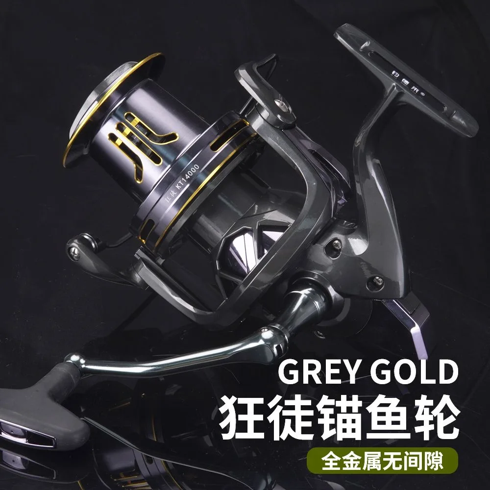 Ghotda 9000-14000 copa de línea oblicua de Metal completo Jigging Trolling tiro largo fundición agua salada Surf gran mar carrete de pesca giratorio - imagen 3