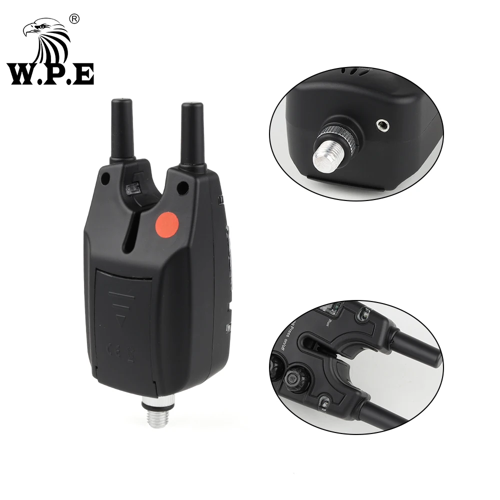 Alarmas de mordida LED inalámbricas W.P.E para carpa - imagen 3