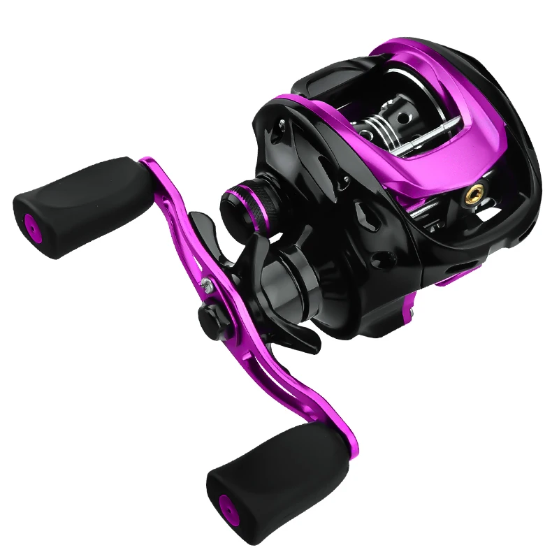 Beckley-Rueda de goteo totalmente de metal, rueda de pesca asiática, carretera, poste asiático, rueda de goteo, golpes, rueda de cabeza de serpiente - imagen 4