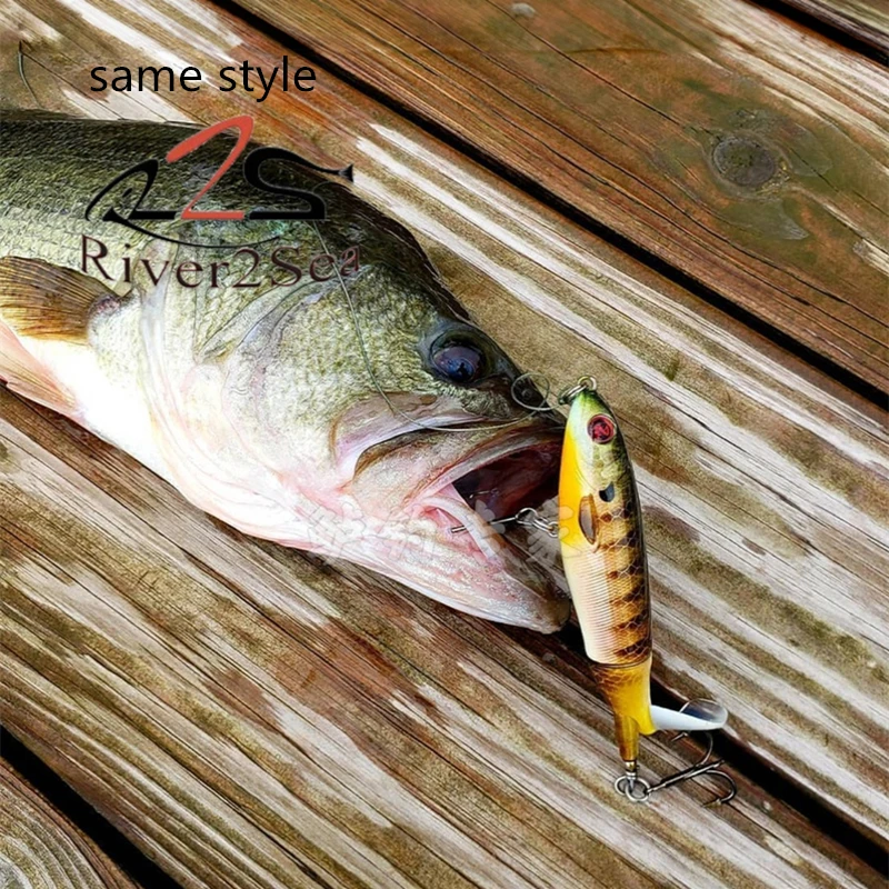 Luretv nuevo producto Original americano R2s estilo sencillo Whopper Plopper 10F tractor de ruido sistema de superficie de agua en carretera Buzzba9057 - imagen 2