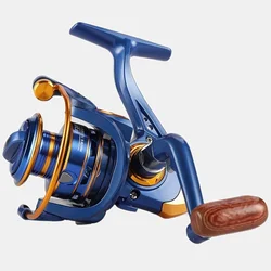 Carrete de pesca giratorio poco profundo para agua dulce y salada