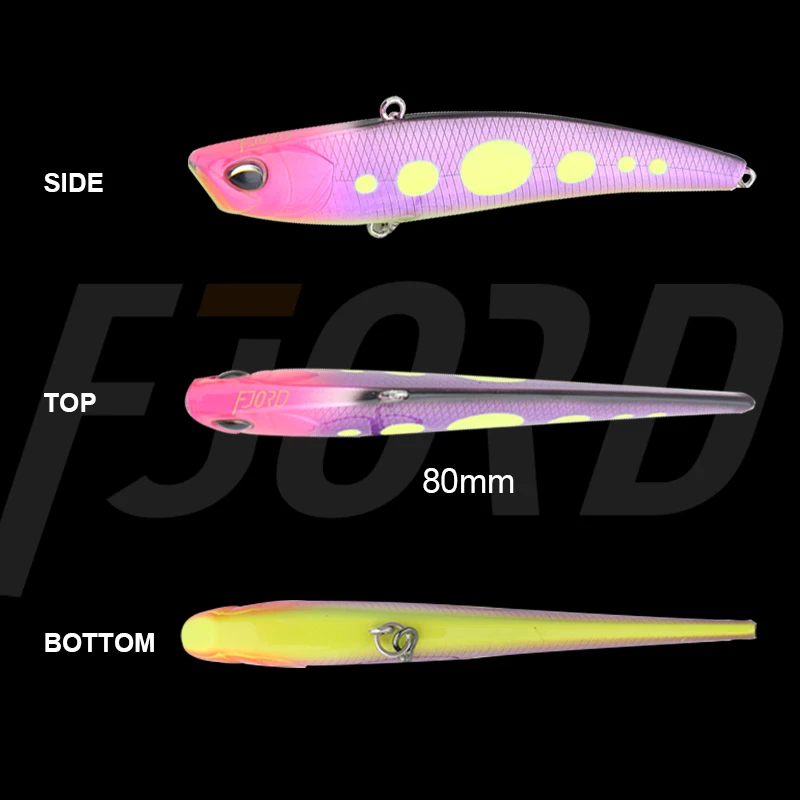 FJORD 15g VIB señuelo de pesca Wobbler Trolling vibraciones Witer Crankbaits carpa Lucio trucha perca Swimbait pesca nuevos 2023 artículos aparejos - imagen 5