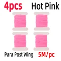 4pcs Hot Pink