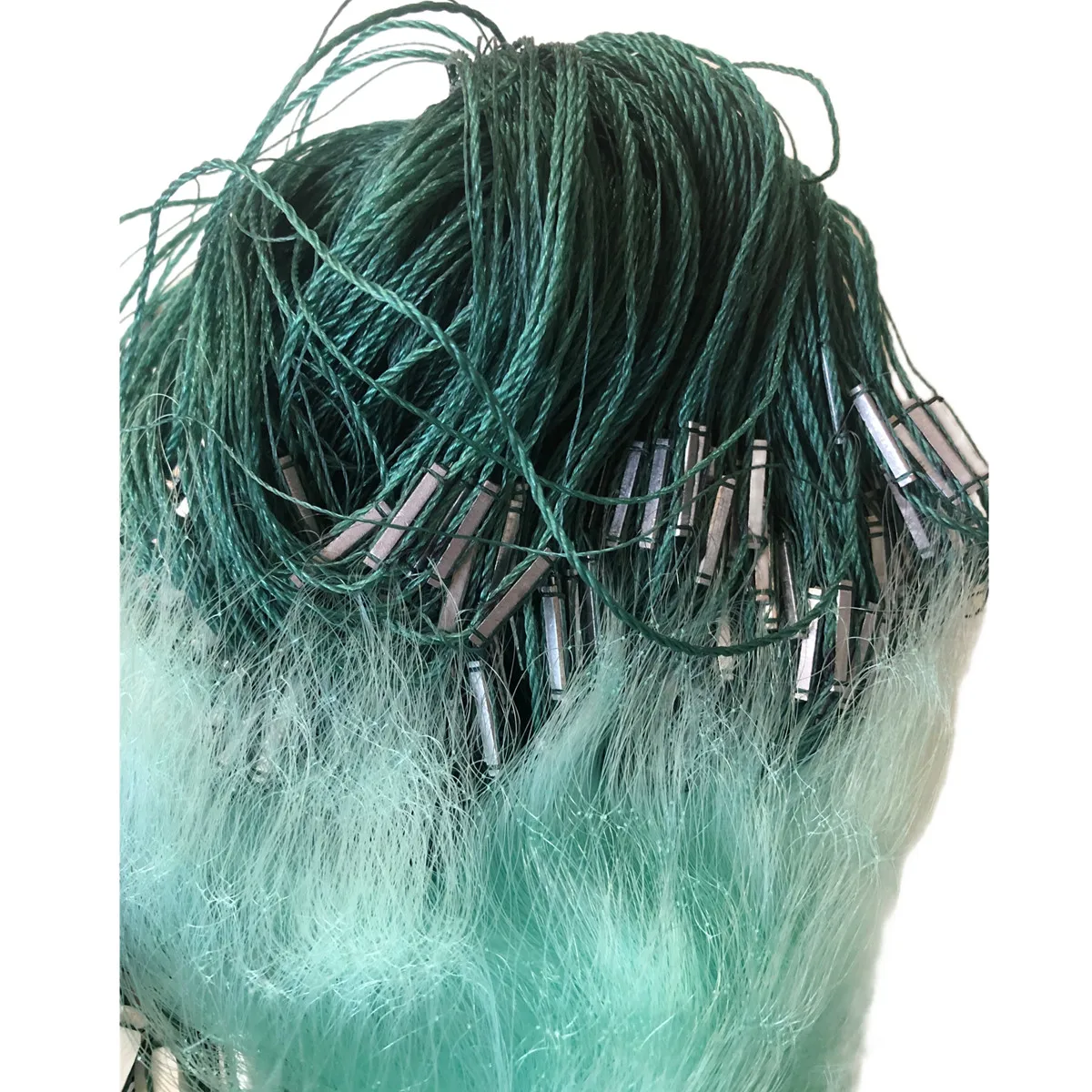 POUI COME DREAM Red de pesca de nailon monofial, red de enmalle de una sola capa, línea fuerte 0,13mm-0,17mm,H 2m-8m, longitud 85m, malla 40mm-70mm - imagen 5