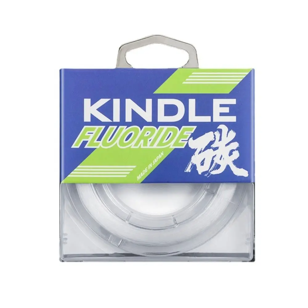 Línea líder de fibra de carbono, sedal de pesca de carbono puro transparente de 50M, hilo de pesca de monofilamento de alta calidad para pesca con mosca - imagen 5