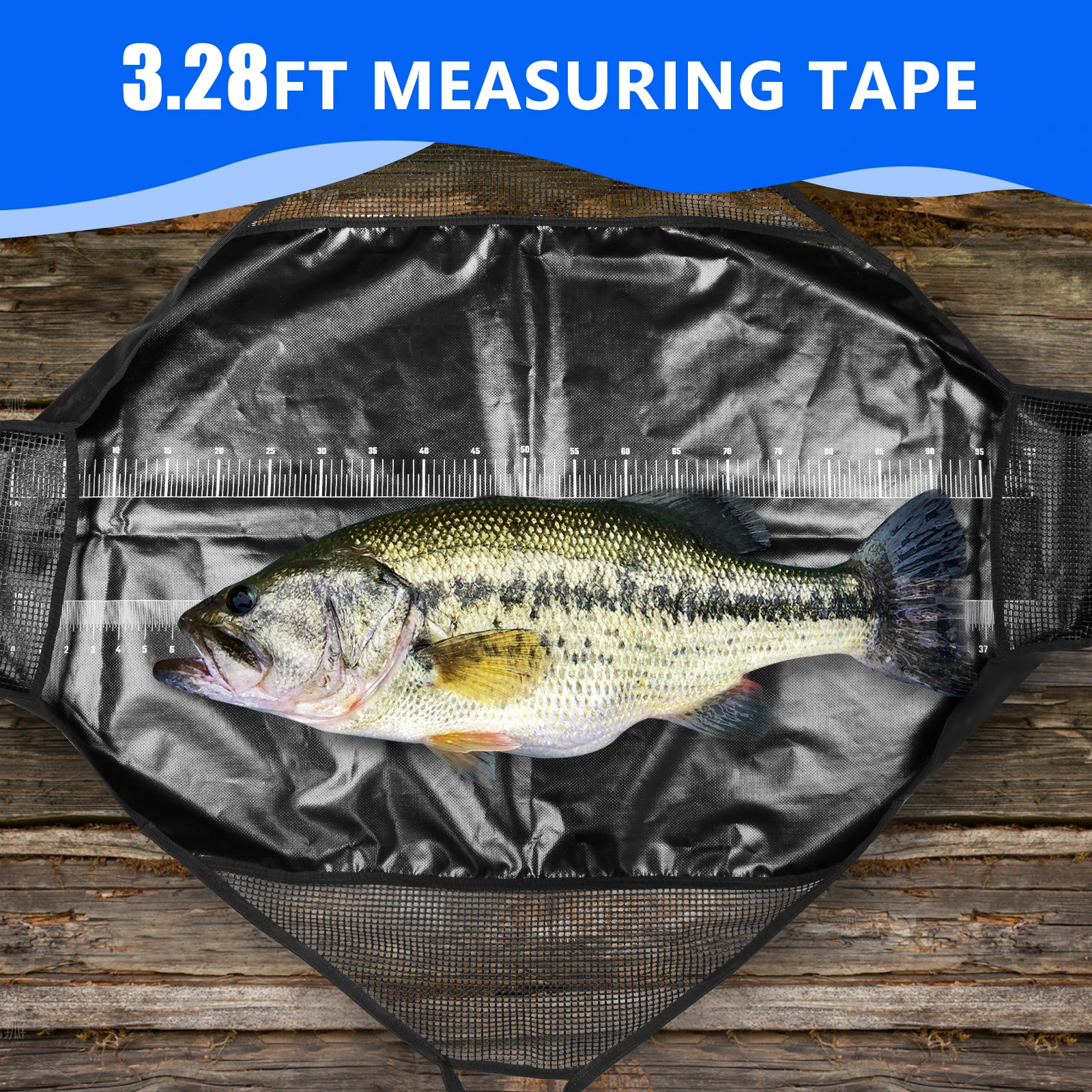 THKFISH Fish Weigh Sling Bag Fishing Unhooking Weigh Sling Bag Digital Scale Protections Mat Weigh Fishing Sling Landing Mat