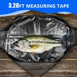 THKFISH Fish Weigh Sling Bag Fishing Unhooking Weigh Sling Bag Digital Scale Protections Mat Weigh Fishing Sling Landing Mat