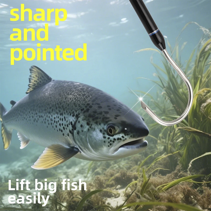 Nuevo producto, anzuelo de pesca telescópico, anzuelo telescópico grande, fácil de usar y operar, adecuado para varias especies de peces - imagen 5