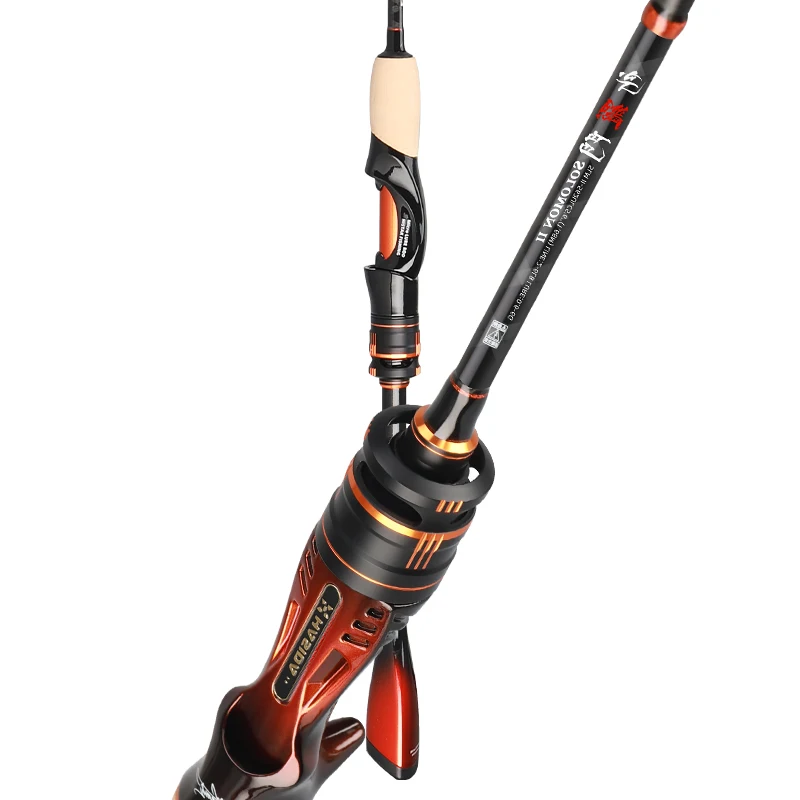 Histar Solomon II BFS caña spinning ultraligera AA carbono SIC - imagen 3